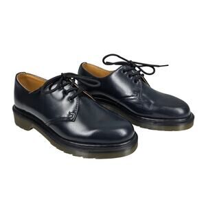 DR. MARTENS OXFORD SHOES BLACK LEATHER WOMEN’S SIZE 5 / MEN’S SIZE 4 - AW004